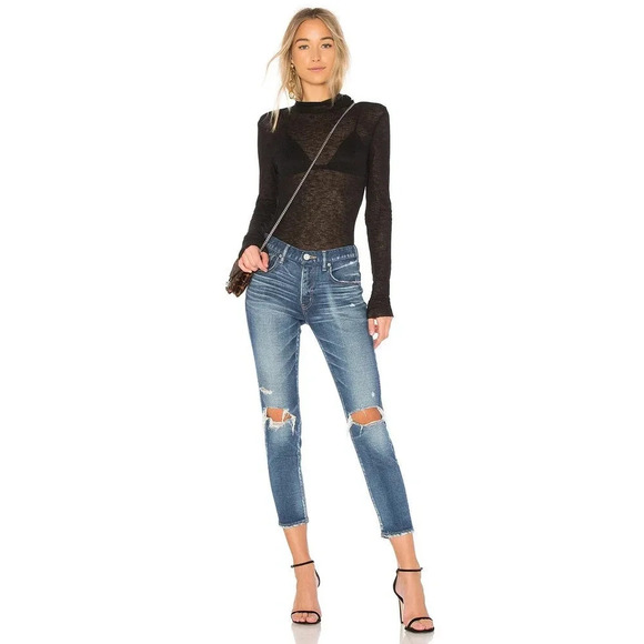 MOUSSY VINTAGE Nancy Skinny Denim Jeans Blue Size 25 - Picture 4 of 9